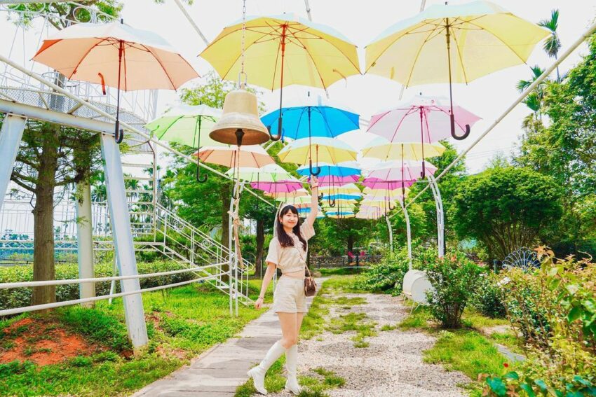 彩虹傘大道圖片